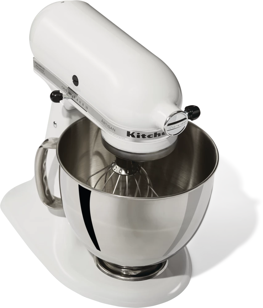 KitchenAid® Artisan® Series Tilt-Head Stand Mixer W/ 10 Speeds, White, 5qt 3 KitchenAid® Artisan® Series Tilt-Head Stand Mixer W/ 10 Speeds, White, 5qt