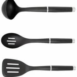 KitchenAid Gourmet Nylon Tool Set, Black, 5-pc