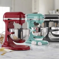 KitchenAid® Professional 5™ Plus Series Bowl-Lift Stand Mixer W/ 10 Speeds, Red, 5qt -Cheap Goodyear Store kitchen aid empire red pro 5 plus stand mixer e35c38f9 e285 4190 83d5 3ab438d5d78e 1