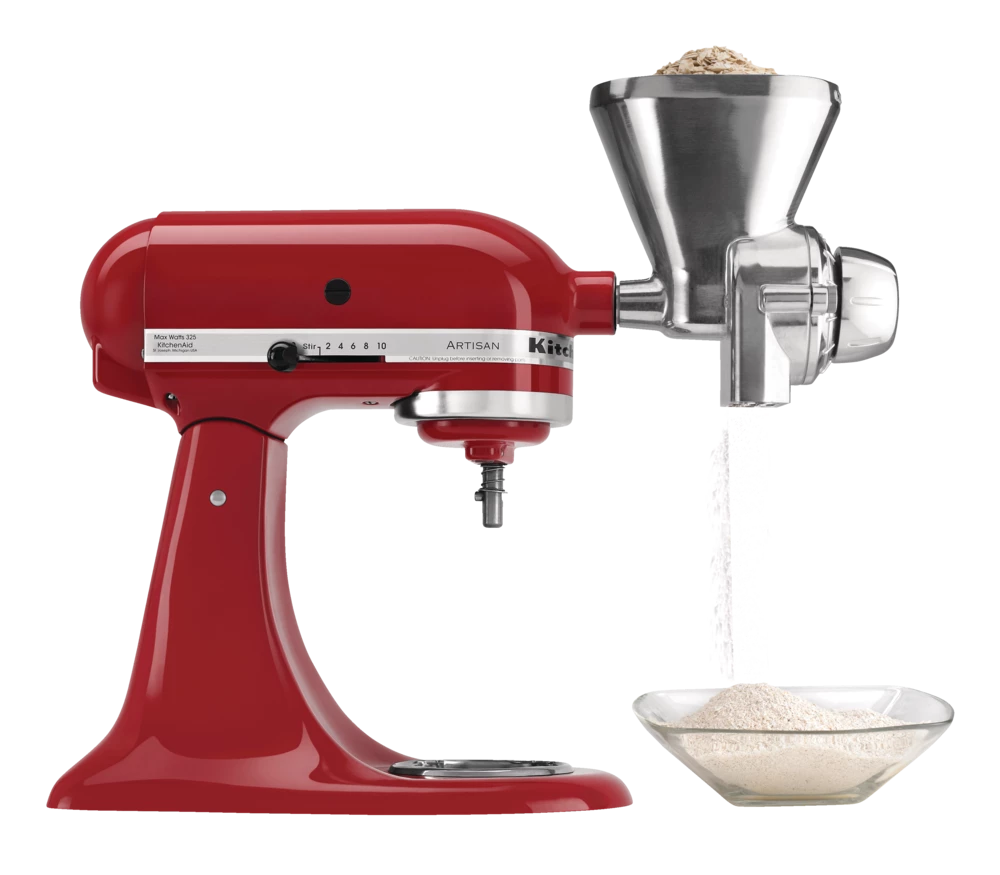 KitchenAid® Grain Mill Stand Mixer Attachment W/ 12 Grind Levels 6 KitchenAid® Grain Mill Stand Mixer Attachment W/ 12 Grind Levels - Image 4