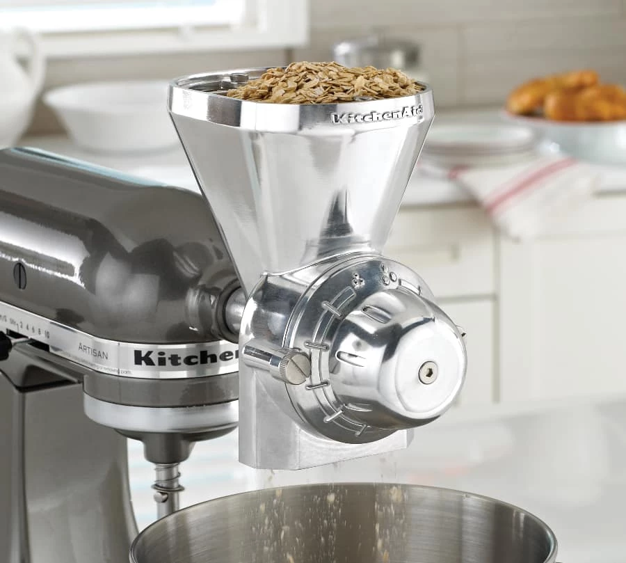 KitchenAid® Grain Mill Stand Mixer Attachment W/ 12 Grind Levels 8 KitchenAid® Grain Mill Stand Mixer Attachment W/ 12 Grind Levels - Image 6