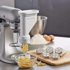 KitchenAid® Gourmet Pasta Press Stand Mixer Attachment W/ 6 Change Discs -Cheap Goodyear Store kitchen aid pasta extruder attachment 1022d519 eeef 4bcf b3ad cc04cbfe1ec7