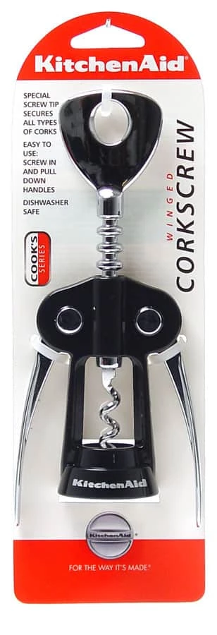 KitchenAid Stainless Steel Winged Corkscrew 3 KitchenAid Stainless Steel Winged Corkscrew
