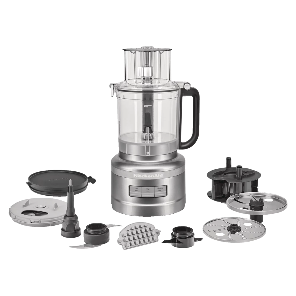 KitchenAid® Food Processor W/ Dicing Kit, Silver, 13 Cups 4 KitchenAid® Food Processor W/ Dicing Kit, Silver, 13 Cups - Image 2