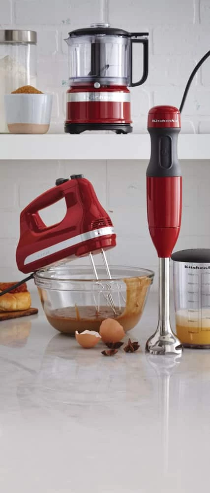 KitchenAid® Ultra Power™ 5-Speeds Hand Mixer W/ Turbo Beater Empire Red 6 KitchenAid® Ultra Power™ 5-Speeds Hand Mixer W/ Turbo Beater Empire Red - Image 4
