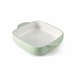 KitchenAid® Stoneware Square Baking Pan, Pistachio, 8 X 8 X 2-in, 2-qt
