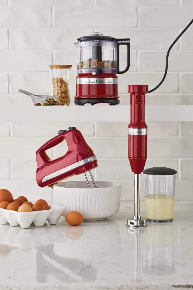 KitchenAid® Ultra Power™ 5-Speeds Hand Mixer W/ Turbo Beater Empire Red 5 KitchenAid® Ultra Power™ 5-Speeds Hand Mixer W/ Turbo Beater Empire Red - Image 3