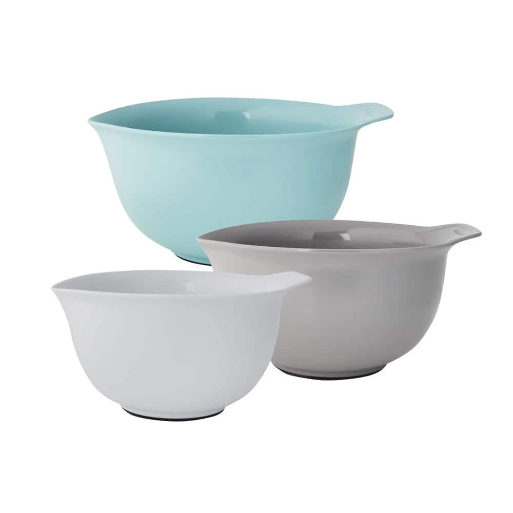 KitchenAid® Plastic Mixing Bowl Set With Non-Slip Base, Assorted Sizes, 3-pc 4 KitchenAid® Plastic Mixing Bowl Set With Non-Slip Base, Assorted Sizes, 3-pc - Image 2