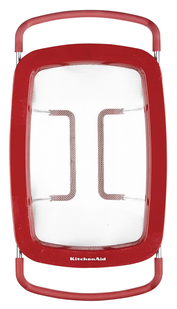 KitchenAid Metal Expandable Colander, Red, 3.78-L 3 KitchenAid Metal Expandable Colander, Red, 3.78-L