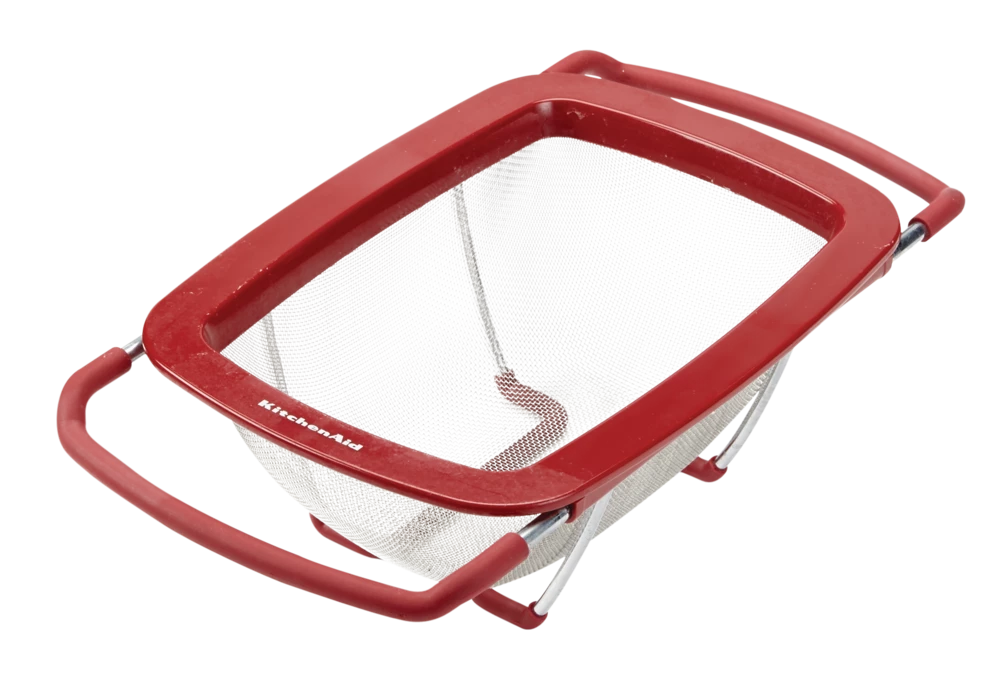 KitchenAid Metal Expandable Colander, Red, 3.78-L 4 KitchenAid Metal Expandable Colander, Red, 3.78-L - Image 2