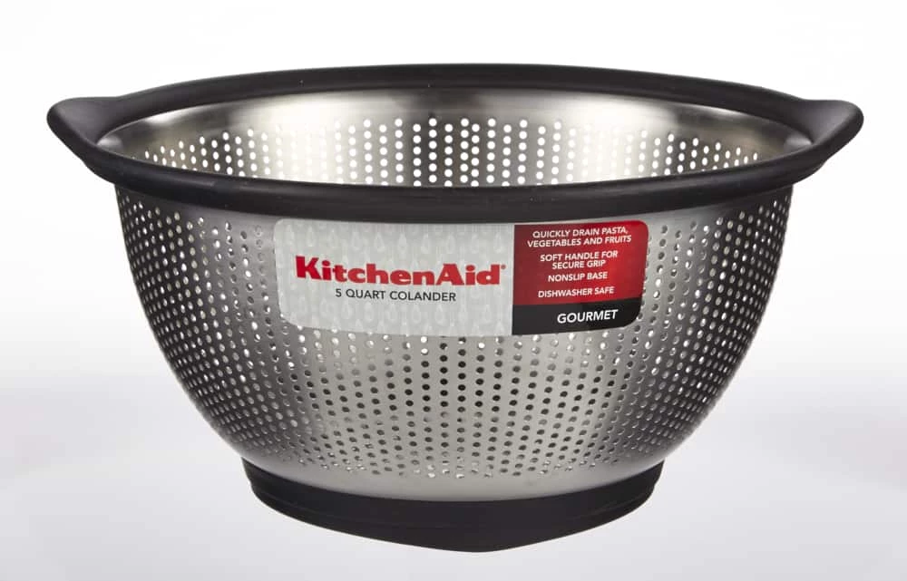 KitchenAid Stainless Steel Colander, 4.7-L 4 KitchenAid Stainless Steel Colander, 4.7-L - Image 2