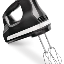 KitchenAid® Ultra Power™ 5-Speeds Hand Mixer W/ Turbo Beater Onyx Black