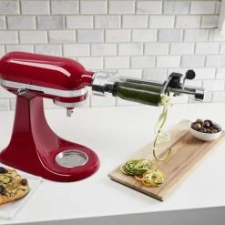 KitchenAid® 7 Blade Spiralizer Plus Stand Mixer Attachment W/ Peel, Core & Slice -Cheap Goodyear Store kitchenaid 6 in 1 spiralizer 805a8073 5f07 49e4 9a69 88e7294289a3