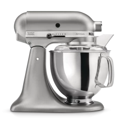 KitchenAid® Artisan® Series Tilt-Head Stand Mixer W/ 10 Speeds, Contour Silver, 5qt