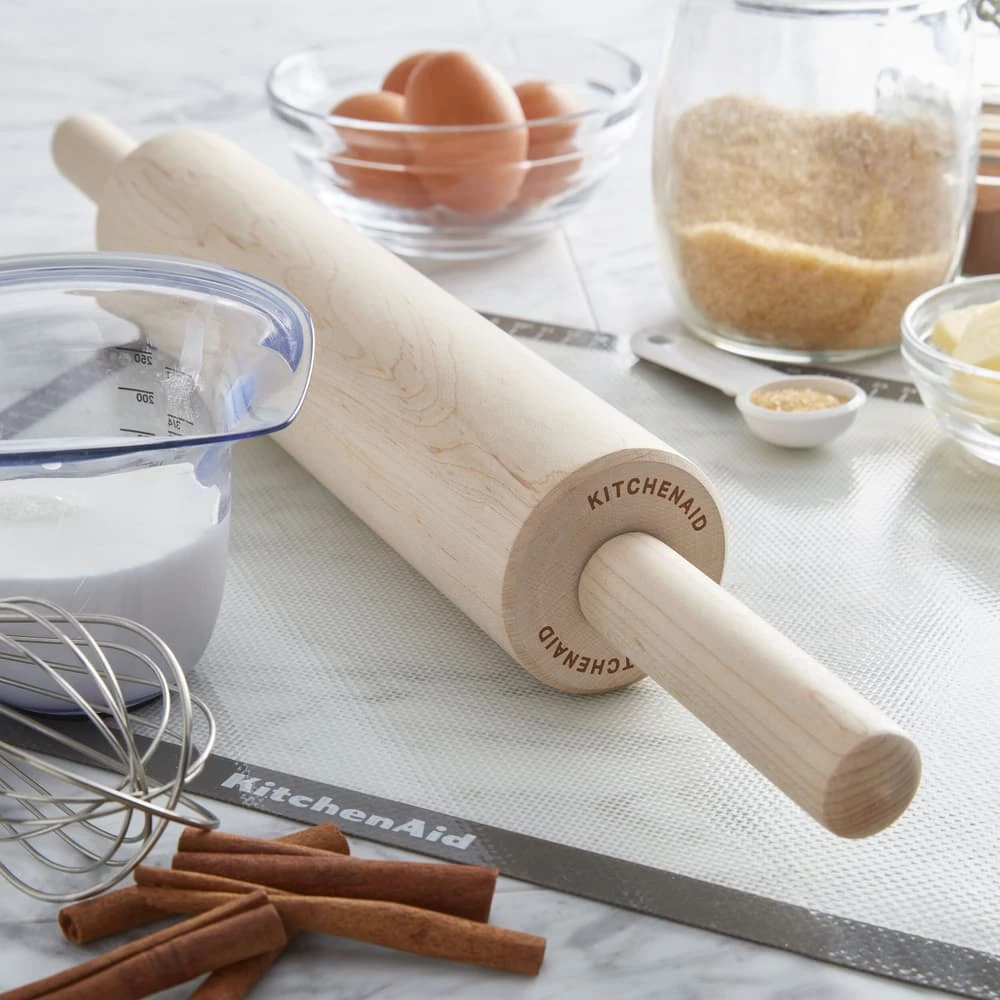 KitchenAid Maplewood Rolling Pin, 12-in 4 KitchenAid Maplewood Rolling Pin, 12-in - Image 2