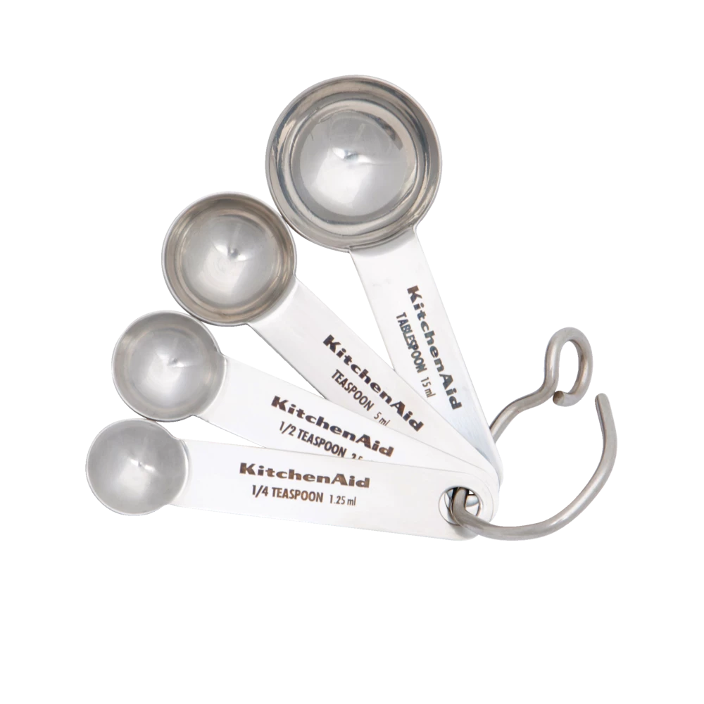 KitchenAid Stainless Steel Measuring Spoons, 4-pc 3 KitchenAid Stainless Steel Measuring Spoons, 4-pc