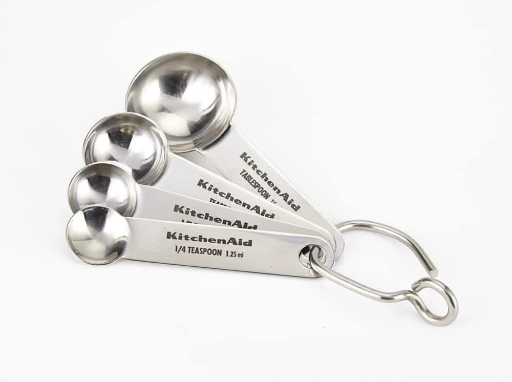 KitchenAid Stainless Steel Measuring Spoons, 4-pc 4 KitchenAid Stainless Steel Measuring Spoons, 4-pc - Image 2