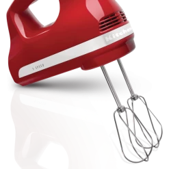 KitchenAid® Ultra Power™ 5-Speeds Hand Mixer W/ Turbo Beater Empire Red