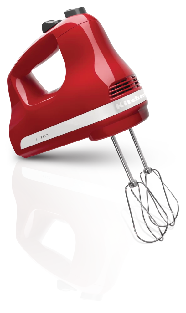 KitchenAid® Ultra Power™ 5-Speeds Hand Mixer W/ Turbo Beater Empire Red 3 KitchenAid® Ultra Power™ 5-Speeds Hand Mixer W/ Turbo Beater Empire Red