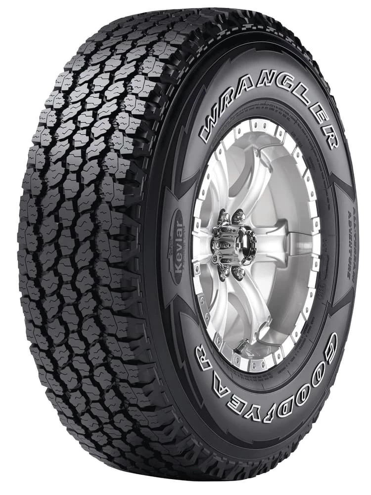 Goodyear Wrangler All-Terrain Adventure W/Kevlar Tire For Truck & SUV With Symmetrical Indicator 4 Goodyear Wrangler All-Terrain Adventure W/Kevlar Tire For Truck & SUV With Symmetrical Indicator - Image 2